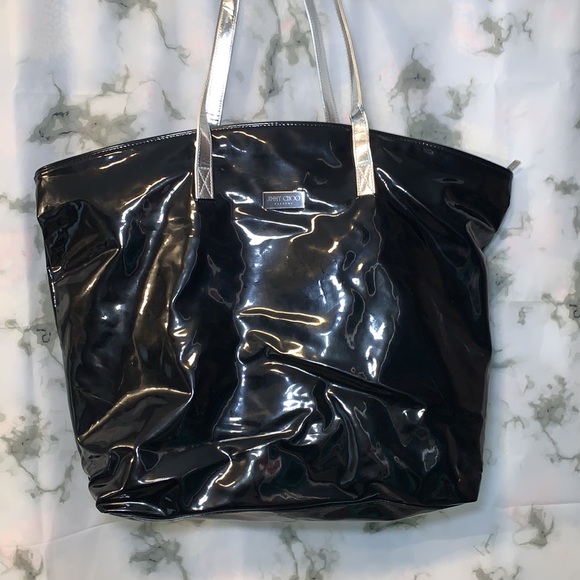 π Jimmy Choo Large Black Zipper Bag - Picture 6 of 15
